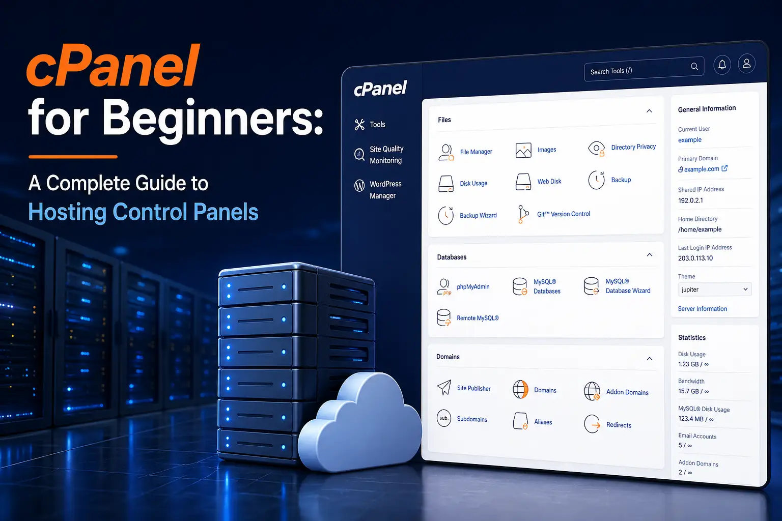 cPanel for Beginners 2026: 8 Essential Tasks Made Easy