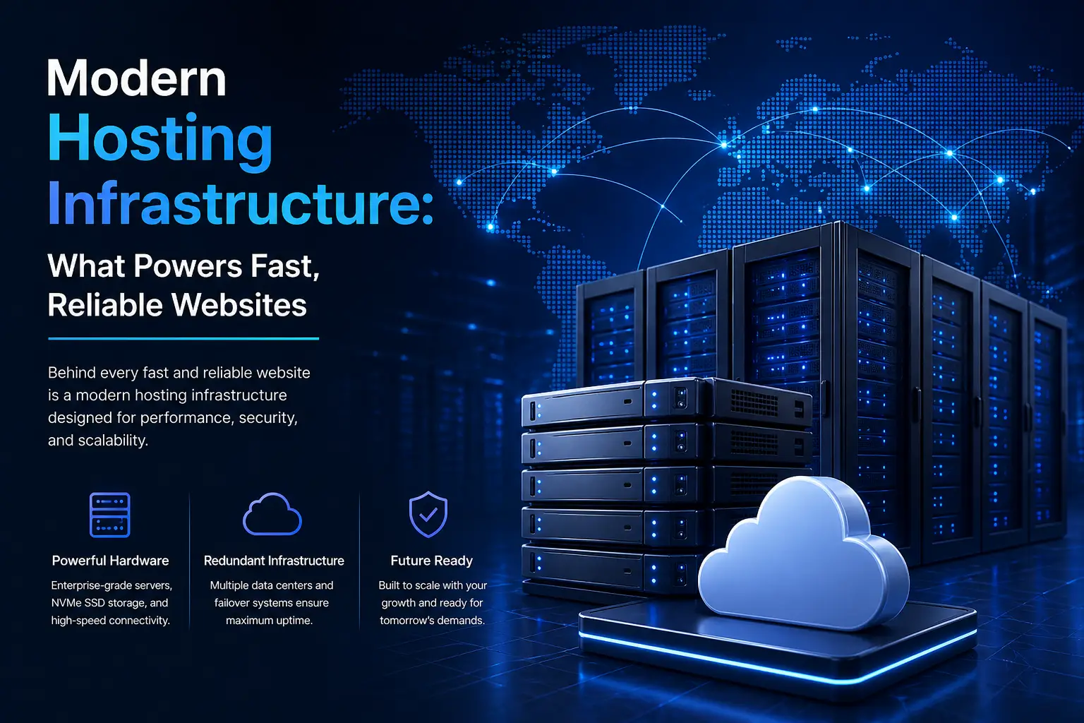 Hosting Solution Hosting Infrastructure 2026: 5 Pillars of Fast, Reliable Sites