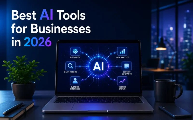 Best AI Tools for Businesses in 2026 – Complete Guide for Productivity and Automation