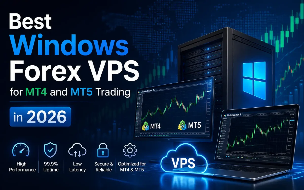 Best Windows Forex VPS for MT4 and MT5 Trading in 2026