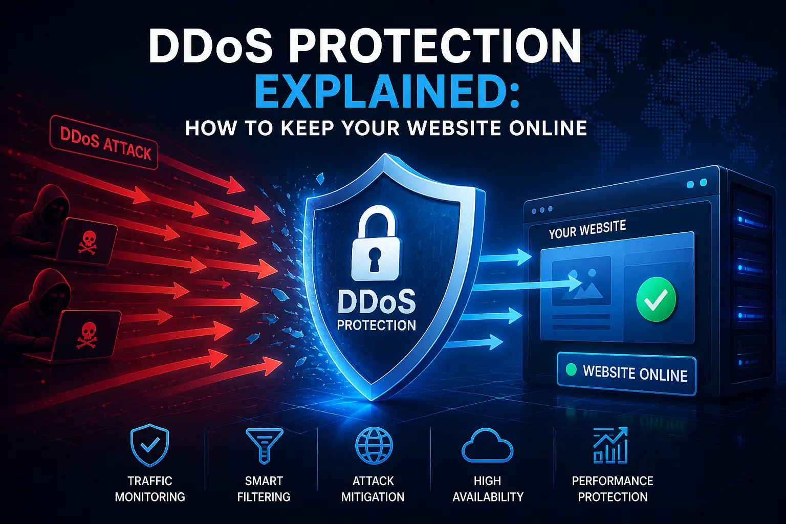 Ddos Protector DDoS Protection Explained: How to Keep Your Webs… | UK Speed