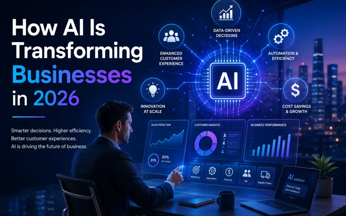 How AI Is Transforming Businesses in 2026: Real-World Applications and Future Trends