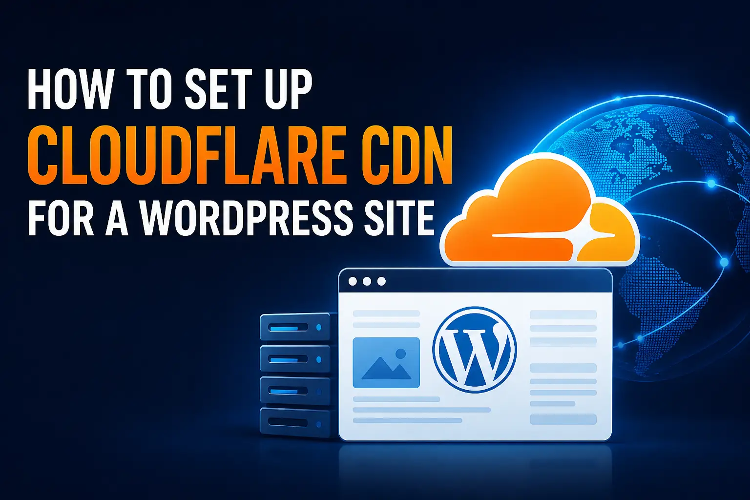 How to Set Up Cloudflare CDN for a WordPress Site | UK Speed