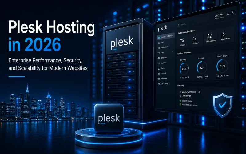 Plesk Hosting in 2026 – Enterprise Performance, Security, and Scalability for Modern Websites