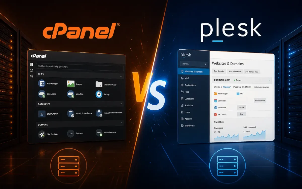 cPanel vs Plesk: Which Hosting Control Panel Is Better in 2026?