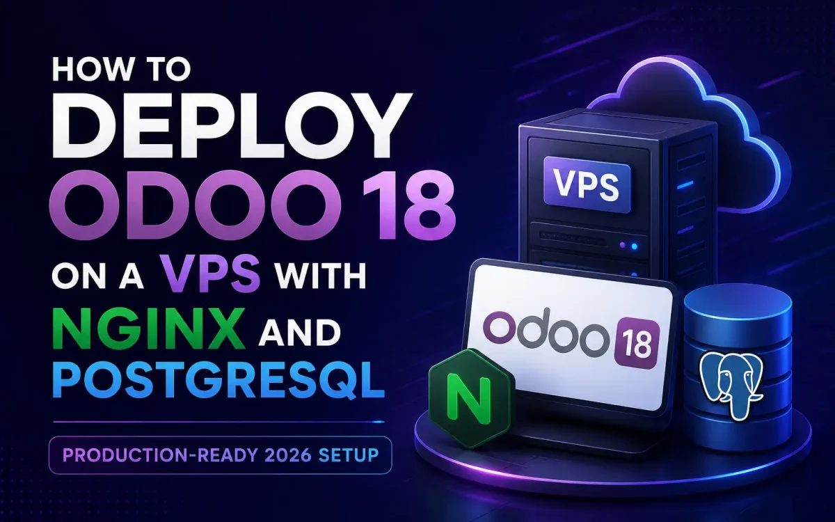 How to Deploy Odoo 18 on a VPS with Nginx and PostgreSQL: Production-Ready 2026 Setup