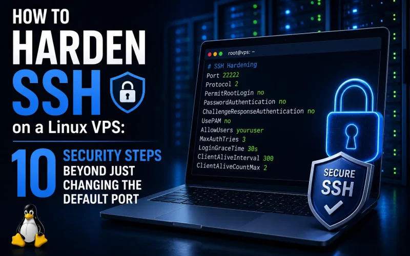 How to Harden SSH on a Linux VPS: 10 Security Steps Beyond Just Changing the Default Port