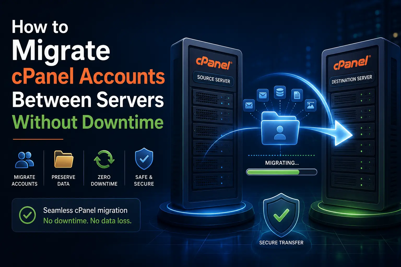 How to Migrate cPanel Accounts Between Servers W… | UK Speed
