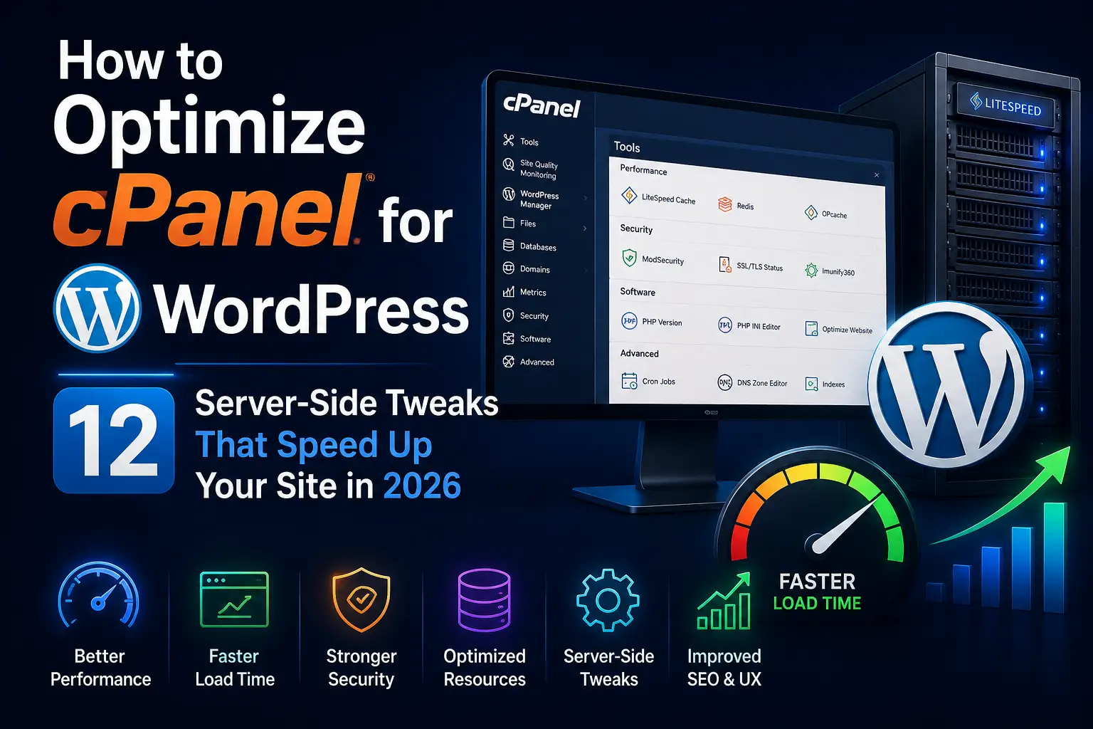 How to Optimize cPanel for WordPress: 12 Server-… | UK Speed