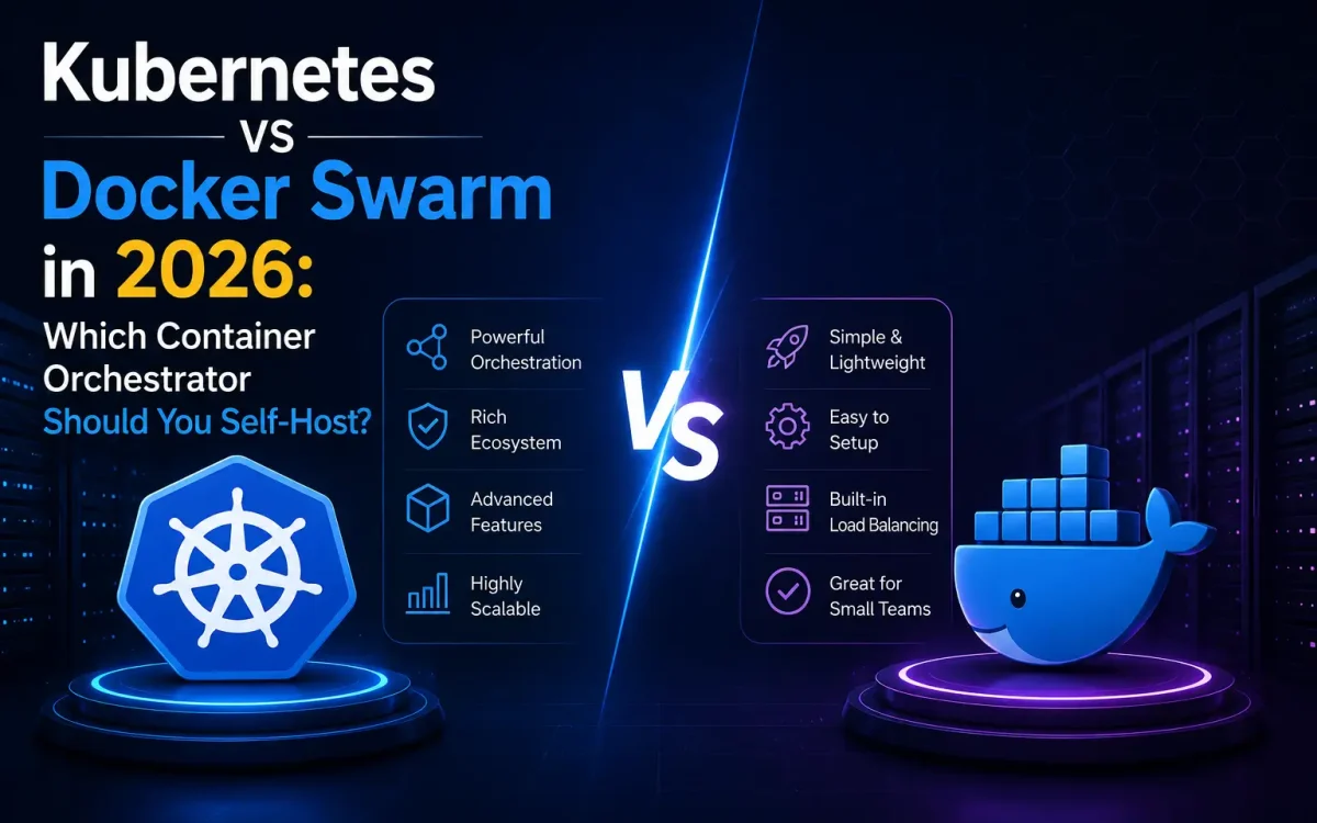 Kubernetes vs Docker Swarm in 2026: Which Container Orchestrator Should You Self-Host?