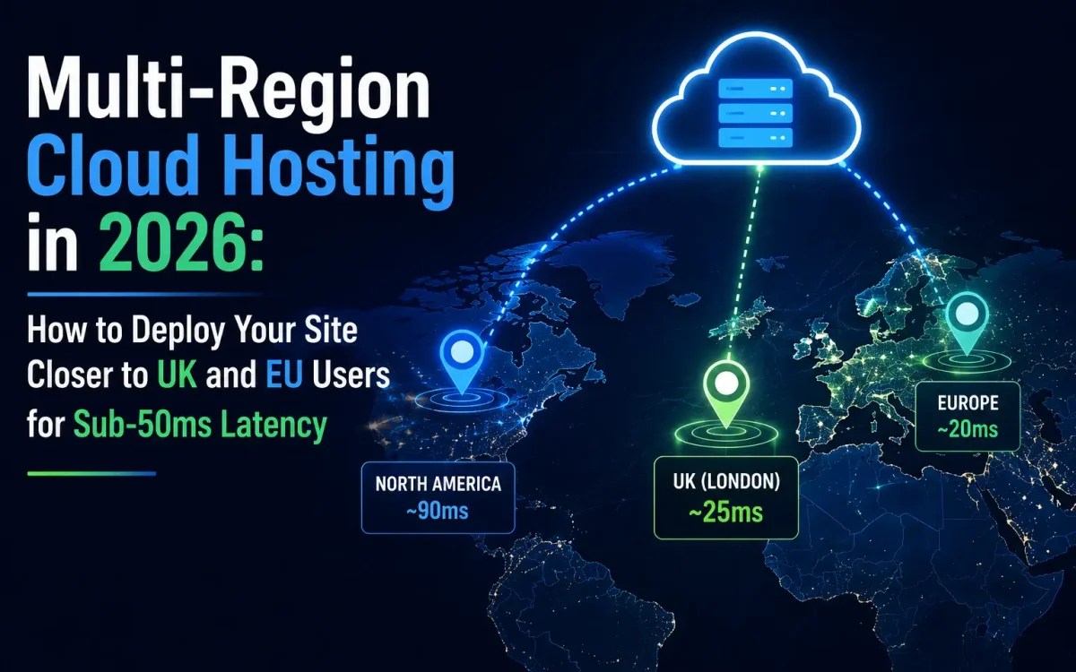 Multi-Region Cloud Hosting in 2026: How to Deploy Your Site Closer to UK and EU Users for Sub-50ms Latency