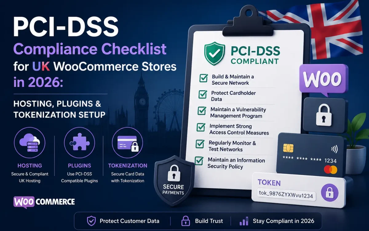 PCI-DSS Compliance Checklist for UK WooCommerce Stores in 2026: Hosting, Plugins & Tokenization Setup