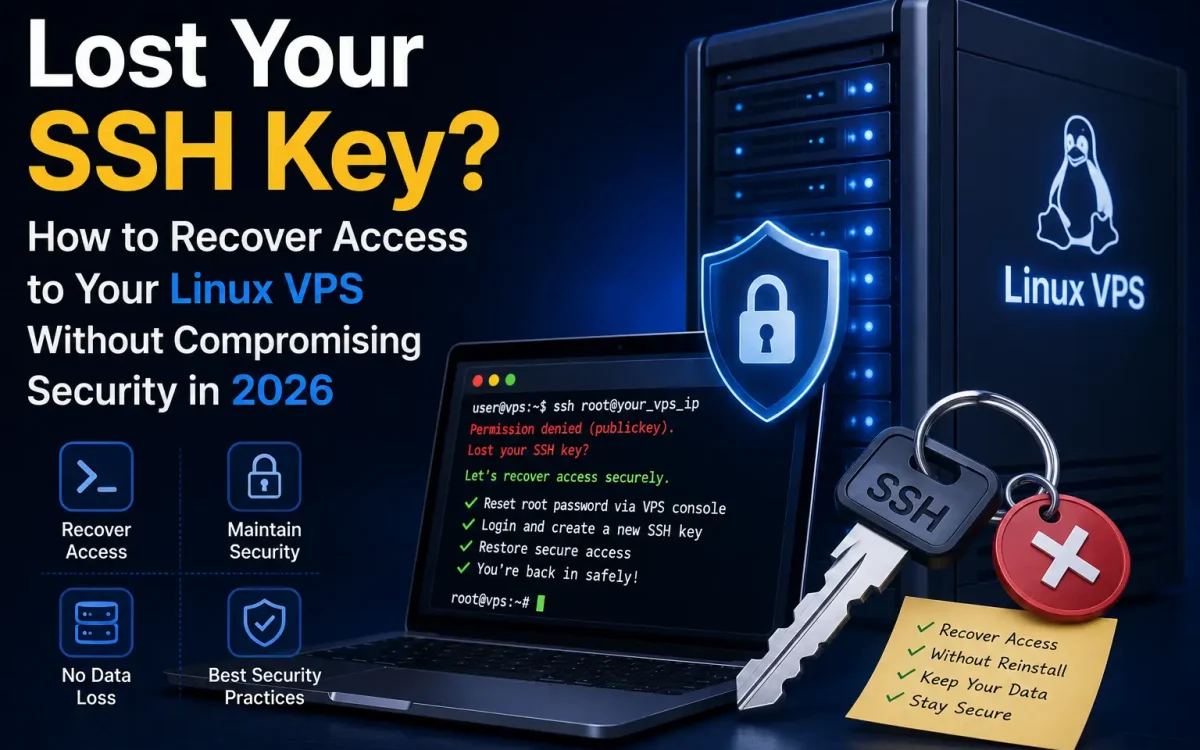 Lost Your SSH Key? How to Recover Access to Your… | UK Speed
