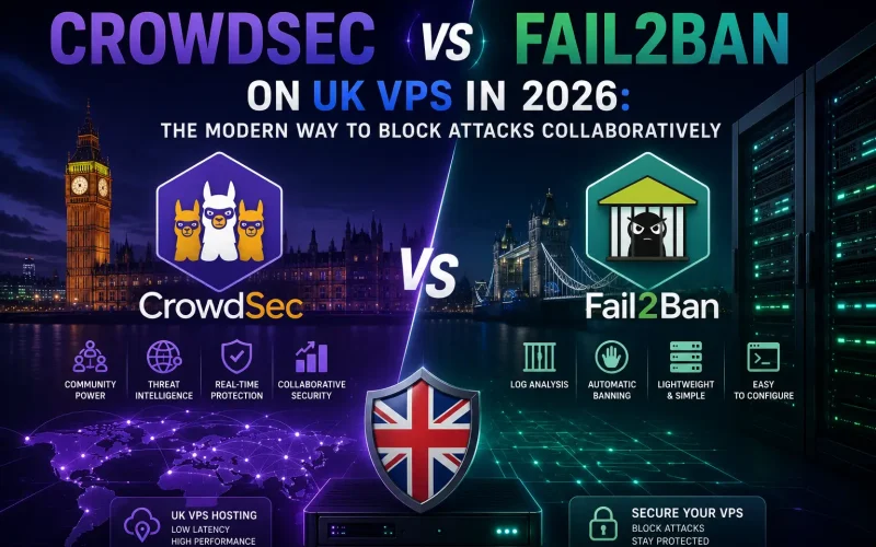 CrowdSec vs Fail2ban on UK VPS in 2026: The Modern Way to Block Attacks Collaboratively