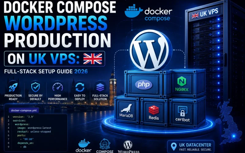 Docker Compose WordPress Production on UK VPS: Full-Stack Setup Guide 2026