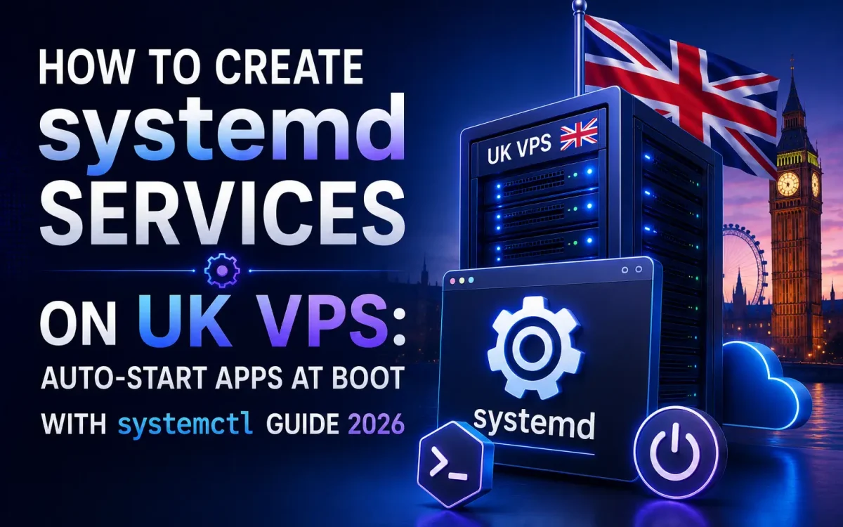 How to Create systemd Services on UK VPS: Auto-Start Apps at Boot with systemctl Guide 2026
