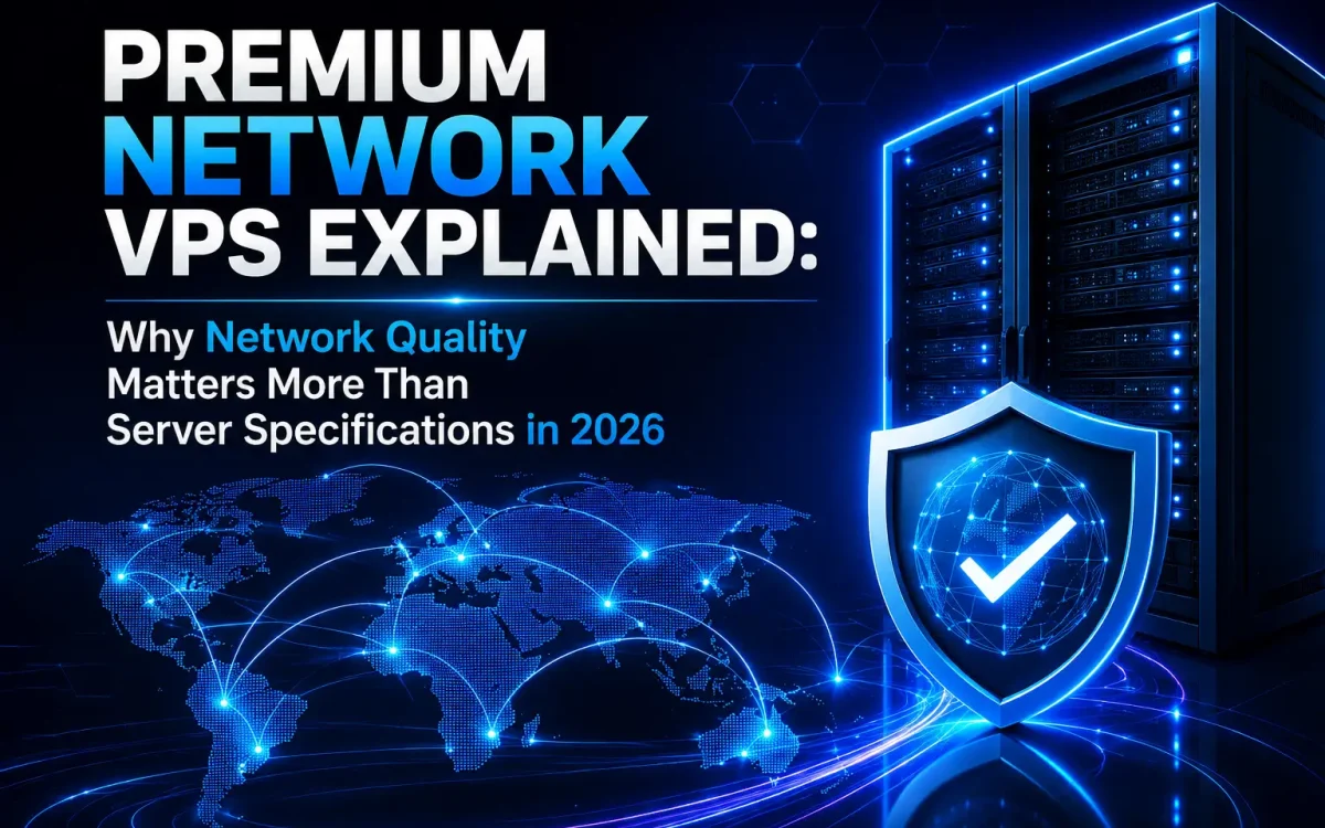 Premium Network VPS Explained: Why Network Quality Matters More Than Server Specifications in 2026
