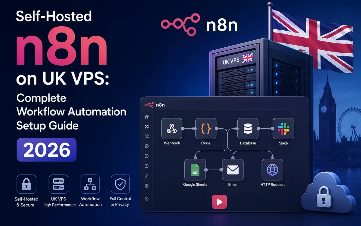 Self-Hosted n8n on UK VPS: Complete Workflow Automation Setup Guide 2026