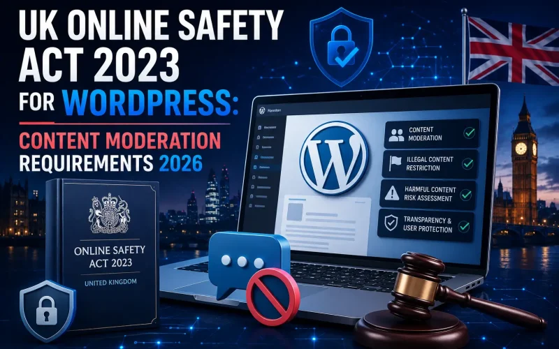 UK Online Safety Act 2023 for WordPress: Content Moderation Requirements 2026