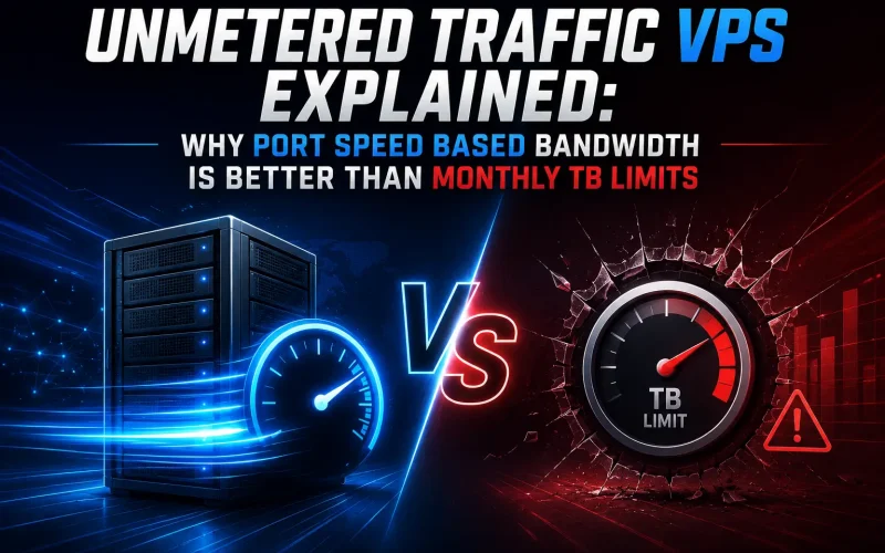 Unmetered Traffic VPS Explained: Why Port Speed Based Bandwidth Is Better Than Monthly TB Limits
