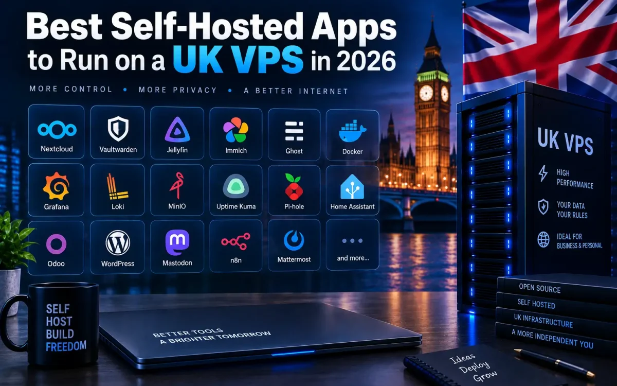 Best Self-Hosted Apps to Run on a UK VPS in 2026
