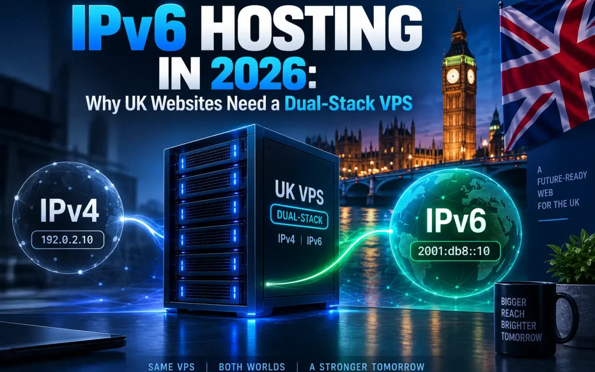IPv6 Hosting in 2026: Why UK Websites Need a Dual-Stack VPS