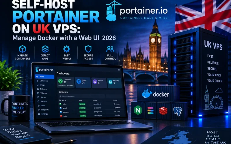 Self-Host Portainer on UK VPS: Manage Docker with a Web UI 2026