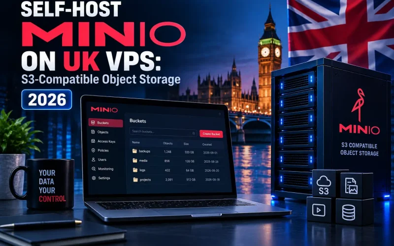 Self-Host MinIO on UK VPS: S3-Compatible Object Storage 2026