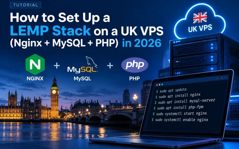 How to Set Up a LEMP Stack on a UK VPS (Nginx + MySQL + PHP) in 2026