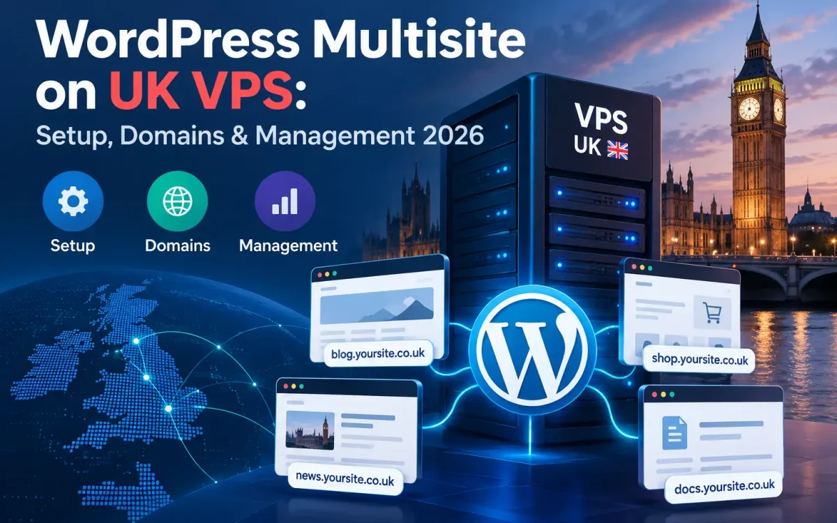 WordPress Multisite on UK VPS: Setup, Domains & Management 2026