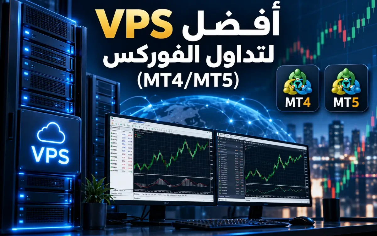 أفضل VPS لتداول الفوركس (MT4/MT5) بالعربي 2026