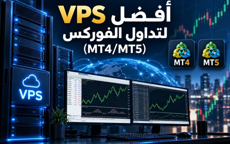 أفضل VPS لتداول الفوركس (MT4/MT5) بالعربي 2026